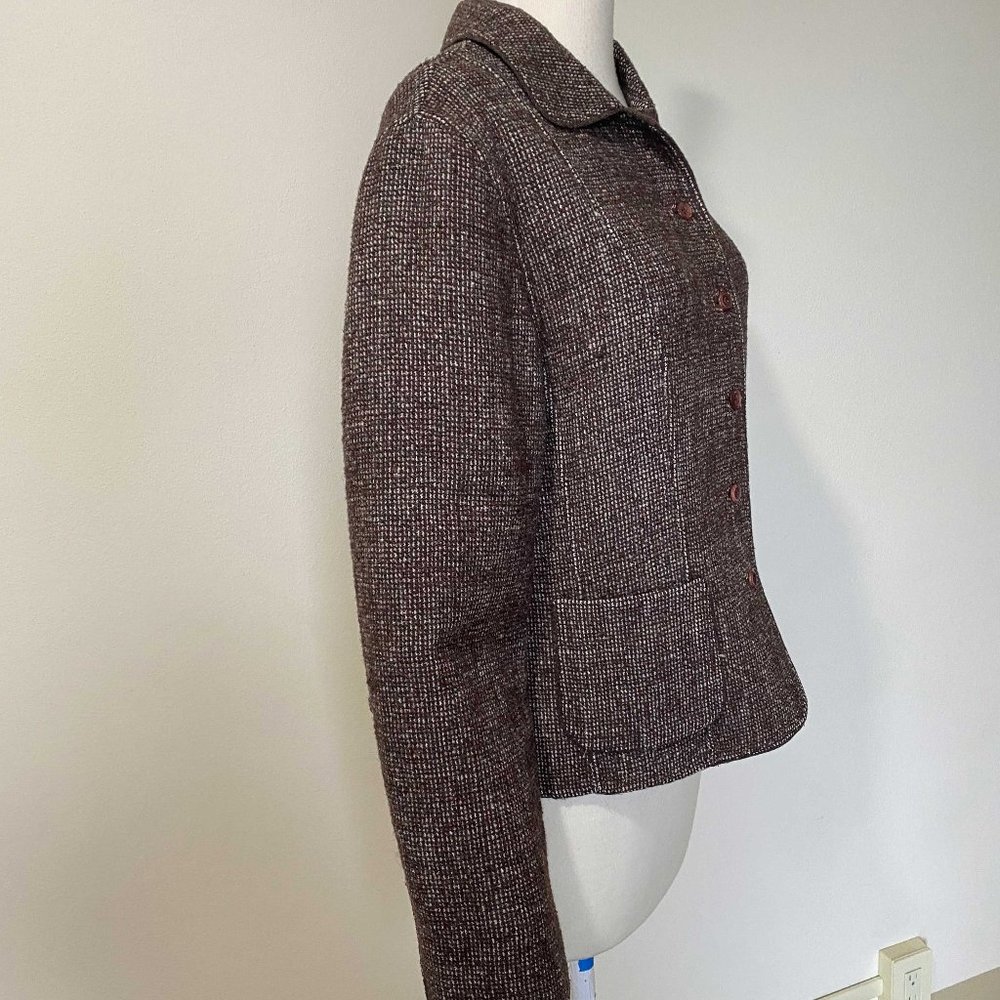 Pendleton Tweed Jacket Brown (Reversible) - Size … - image 2